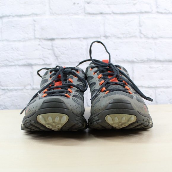 MERRELL Gray Orange Nylon Moab Edge 2 Vibram Outdo - Picture 4 of 9